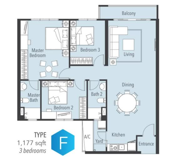 Savio @ Riana Dutamas - Floor Plan - iProperty.com.my