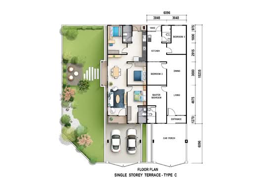 Villa Natura - Floor Plan - iProperty.com.my