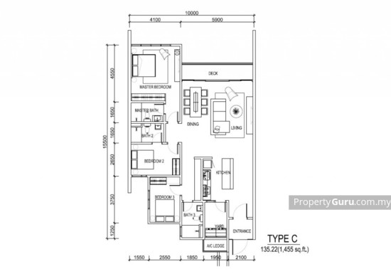Ferringhi Residence 2 - Floor Plan - iProperty.com.my