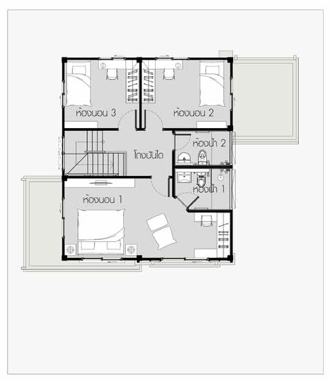 Laddarom Tiwanon - Floor Plan