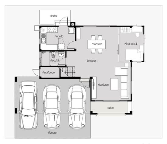 Laddarom Tiwanon - Floor Plan