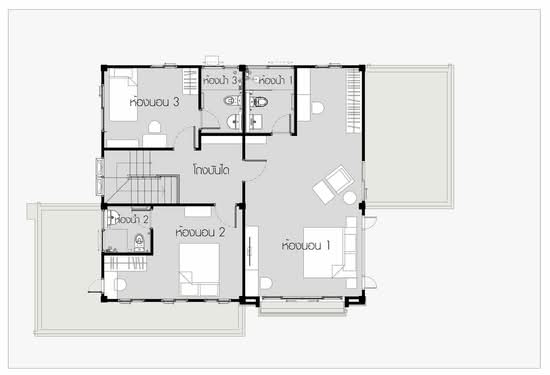 Laddarom Tiwanon - Floor Plan