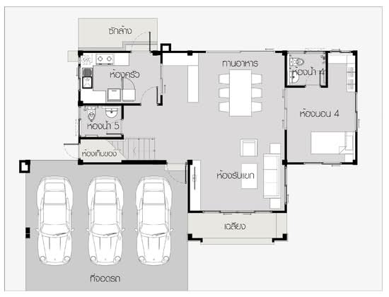 Laddarom Tiwanon - Floor Plan