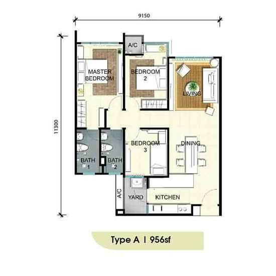 Savanna Executive Suite @ Southville City - Floor Plan - iProperty.com.my
