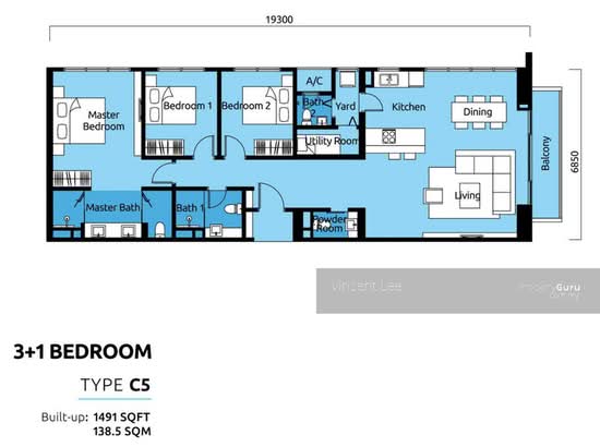 Paisley @ Tropicana Metropark - Floor Plan - iProperty.com.my