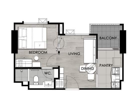 Escent Ville Ayutthaya - Floor Plan