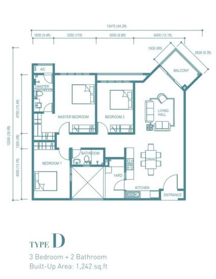 Trinity Aquata - Floor Plan - iProperty.com.my