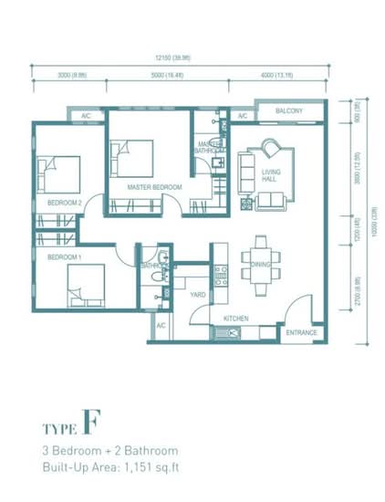 Trinity Aquata - Floor Plan - iProperty.com.my