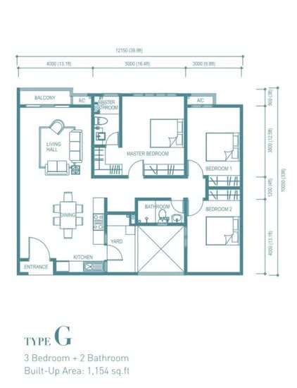 Trinity Aquata - Floor Plan - iProperty.com.my