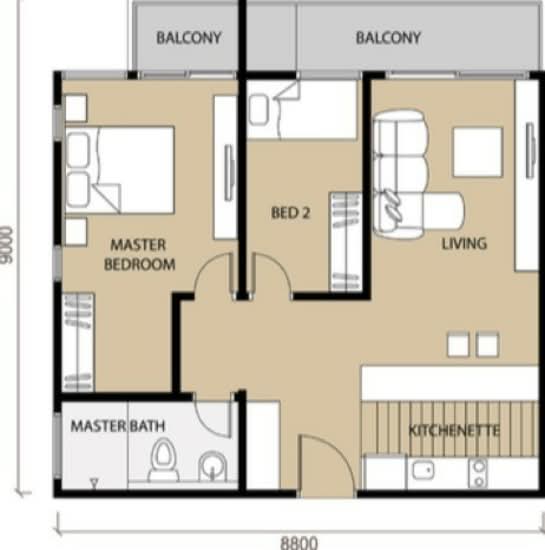 The Garden Residences - Floor Plan - iProperty.com.my