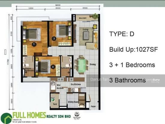 Mizumi Residences - Floor Plan - iProperty.com.my
