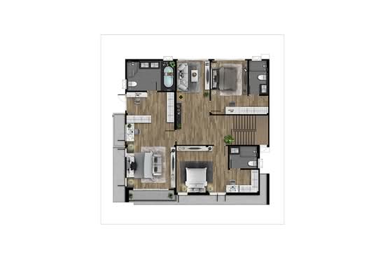 The City Tiwanon-Ngamwongwan 2 - Floor Plan