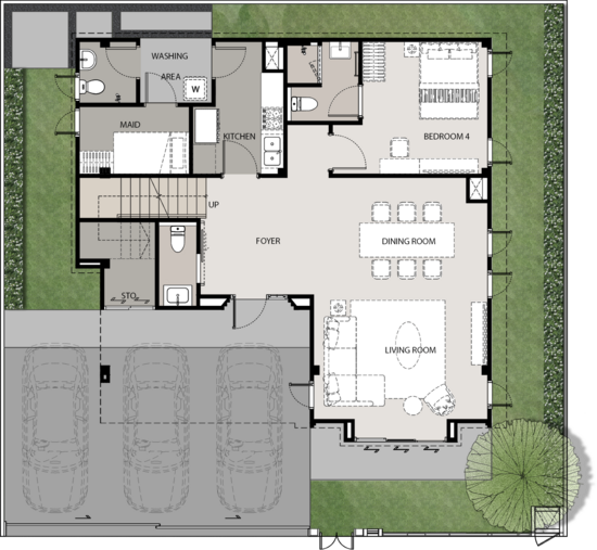 Mayfield Ramindra-Khubon - Floor Plan