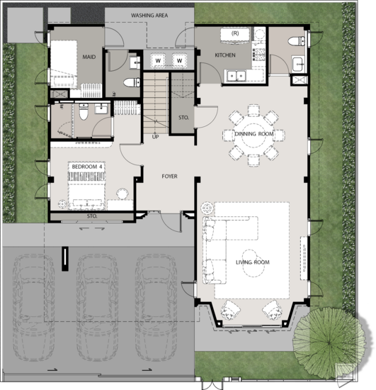 Mayfield Ramindra-Khubon - Floor Plan