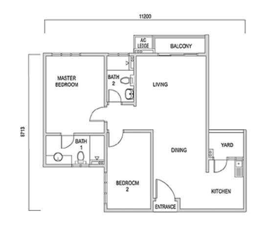 Austin Suites (Permata Austin) - Floor Plan - iProperty.com.my