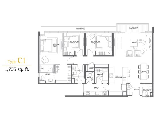 Reflection Residences - Floor Plan - iProperty.com.my