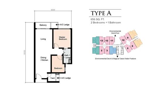 Cerrado @ Southville City - Floor Plan
