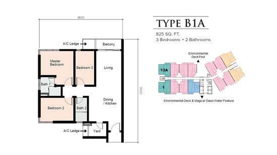 Cerrado @ Southville City - Floor Plan