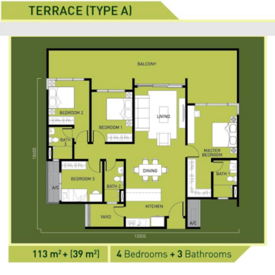 Rumbia Residence - Floor Plan - iProperty.com.my