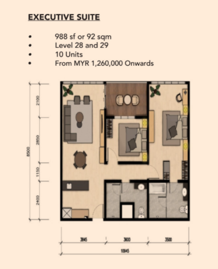 The Dawn Impression City - Floor Plan - iProperty.com.my