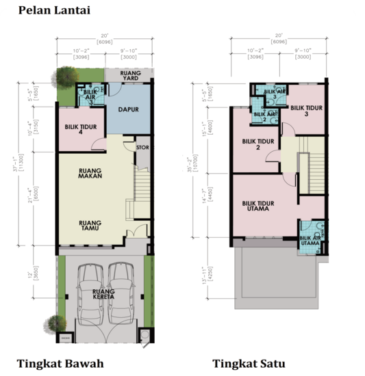 TAMAN ARCADIA IMPIAN - Floor Plan - iProperty.com.my