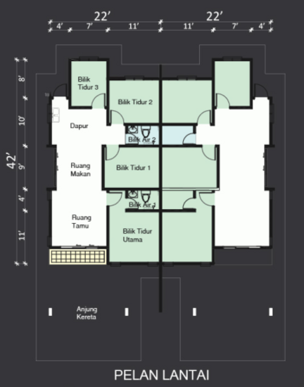 TAMAN LAMAN DESA SRI DAMAI - Floor Plan - iProperty.com.my