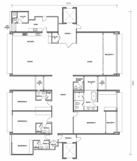 Seri Ampang Hilir Residences - Floor Plan - iProperty.com.my