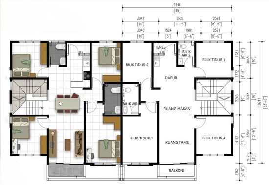 Impiana 52 - Floor Plan - iProperty.com.my