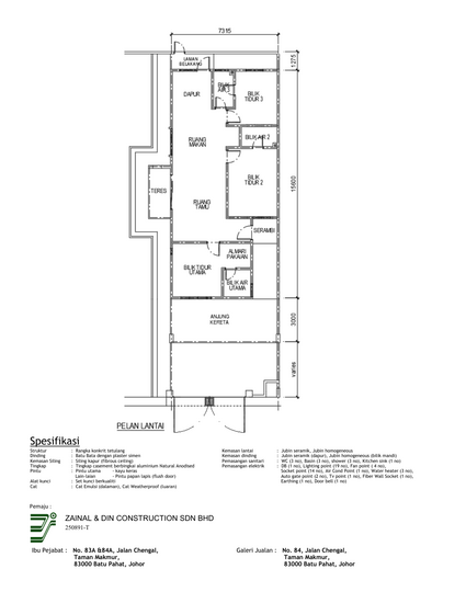 Peserai Sutera - Floor Plan - iProperty.com.my