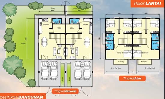 Taman Merlimau Impian - Floor Plan - iProperty.com.my