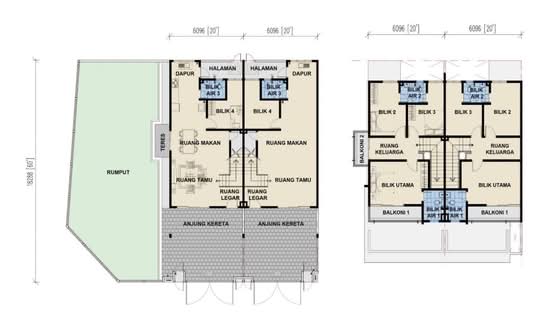 Taman Ara Saujana - Floor Plan - iProperty.com.my