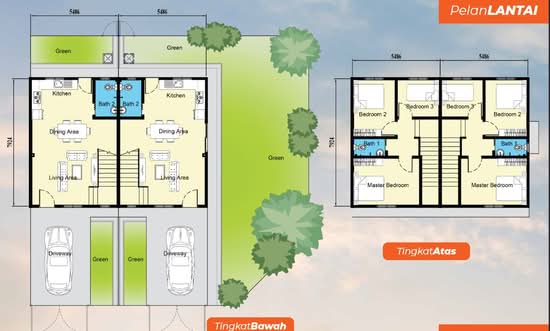 Taman Merlimau Impian - Floor Plan - iProperty.com.my
