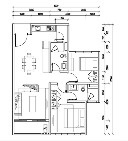 Suria Residence - Floor Plan - iProperty.com.my
