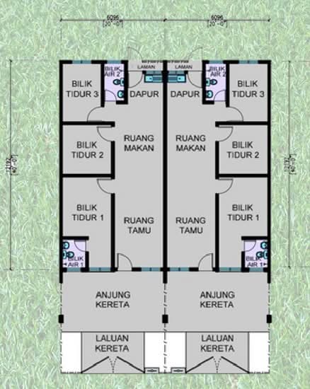 Taman Pd Restu - Floor Plan - iProperty.com.my