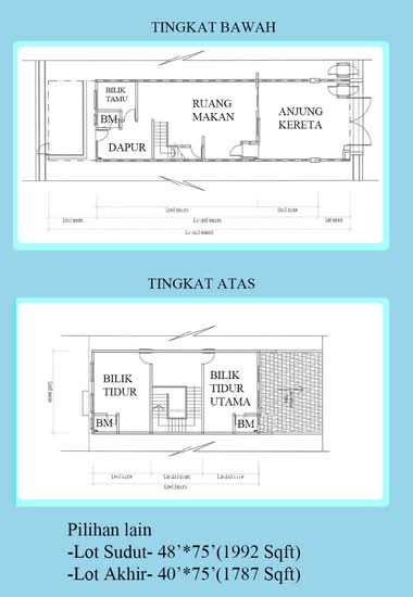 Desa Wawasan Teras - Floor Plan - iProperty.com.my