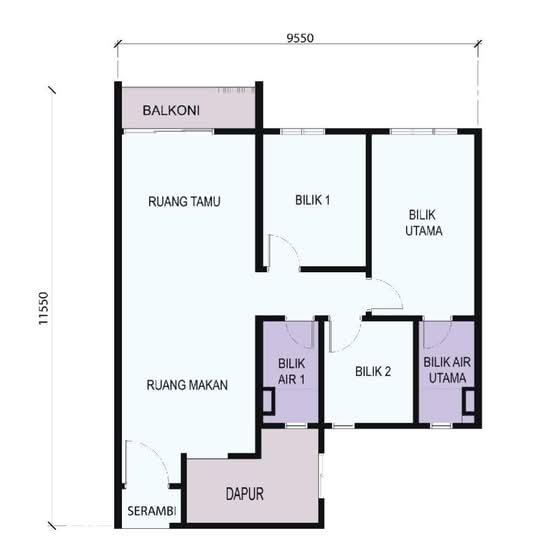 Residensi Bukit Perdana - Floor Plan - iProperty.com.my