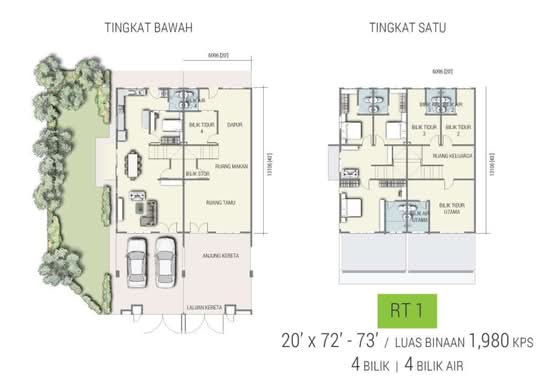 Taman Warisan Cemerlang - Floor Plan - iProperty.com.my