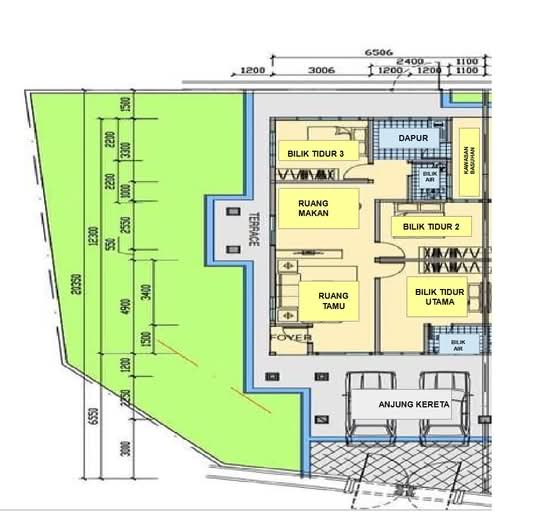 Taman Haji Yusof - Floor Plan - iProperty.com.my