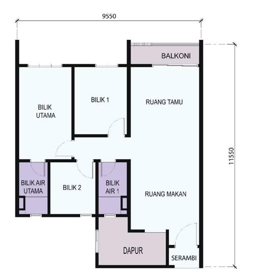 Residensi Bukit Perdana - Floor Plan - iProperty.com.my