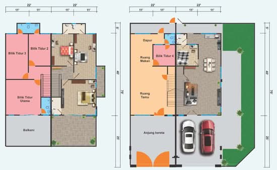 Taman Kinta Gopeng - Floor Plan - iProperty.com.my