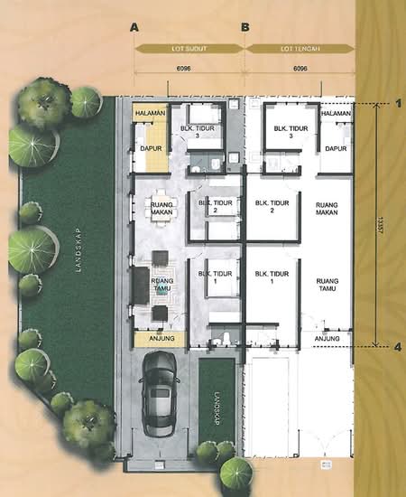 Projek Perumahan Mampu Milik Pasir Akar - Floor Plan - iProperty.com.my