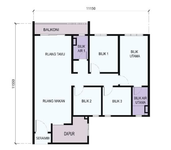 Residensi Bukit Perdana - Floor Plan - iProperty.com.my