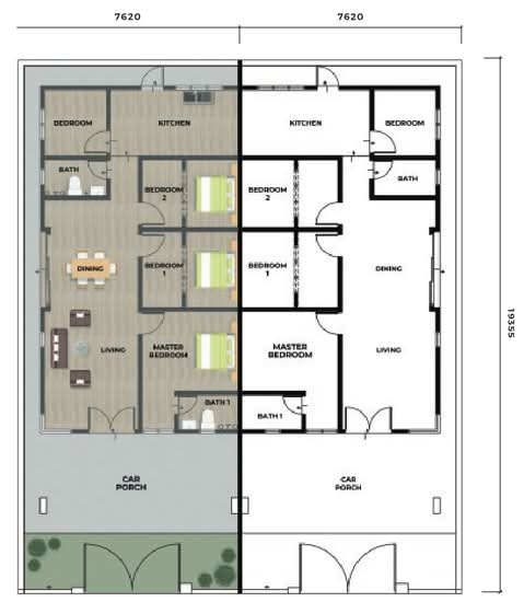 Taman Bidor Bistari 2 - Floor Plan - iProperty.com.my