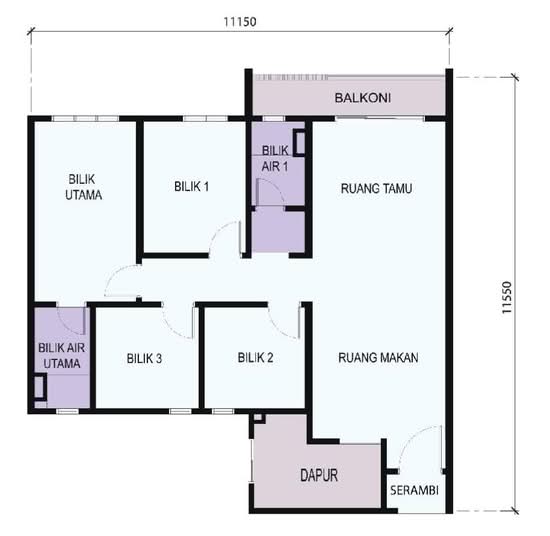 Residensi Bukit Perdana - Floor Plan - iProperty.com.my