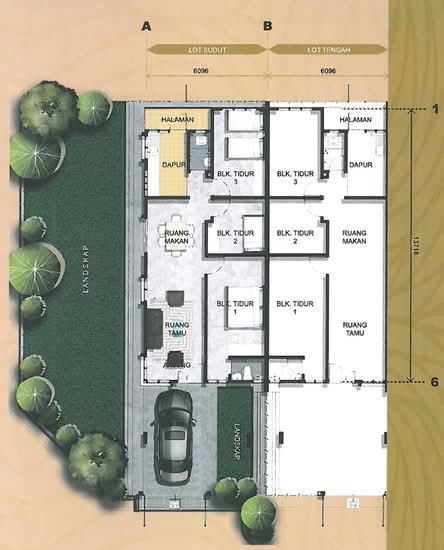 Projek Perumahan Mampu Milik Pasir Akar - Floor Plan - iProperty.com.my