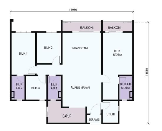 Residensi Bukit Perdana - Floor Plan - iProperty.com.my
