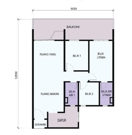 Residensi Bukit Perdana - Floor Plan - iProperty.com.my