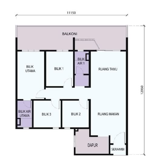 Residensi Bukit Perdana - Floor Plan - iProperty.com.my