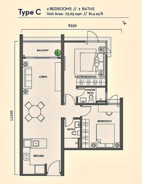 Kediaman Servis untuk Disewa di Residency V - Elcoln Leong - PropertyGuru.com.my