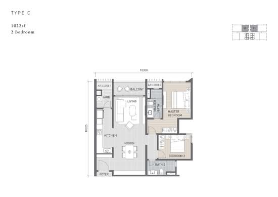 Solaris Parq Dutamas - Floor Plan